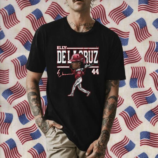 Elly De La Cruz Cincinnati Reds Retro Shirt