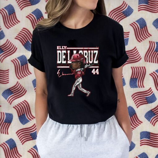 Elly De La Cruz Cincinnati Reds Retro Shirt