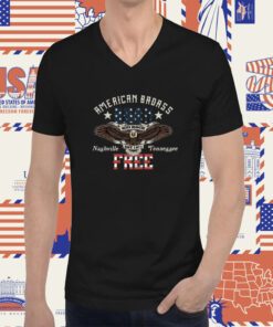 Vintage American Badass Born Free Shirts