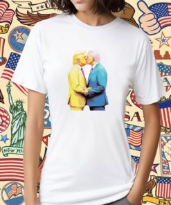 Biden And Trump Kissing Shirt