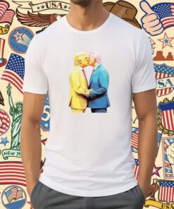 Biden And Trump Kissing Shirt