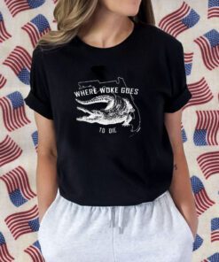 Crocodile Where Woke Goes To die Shirts