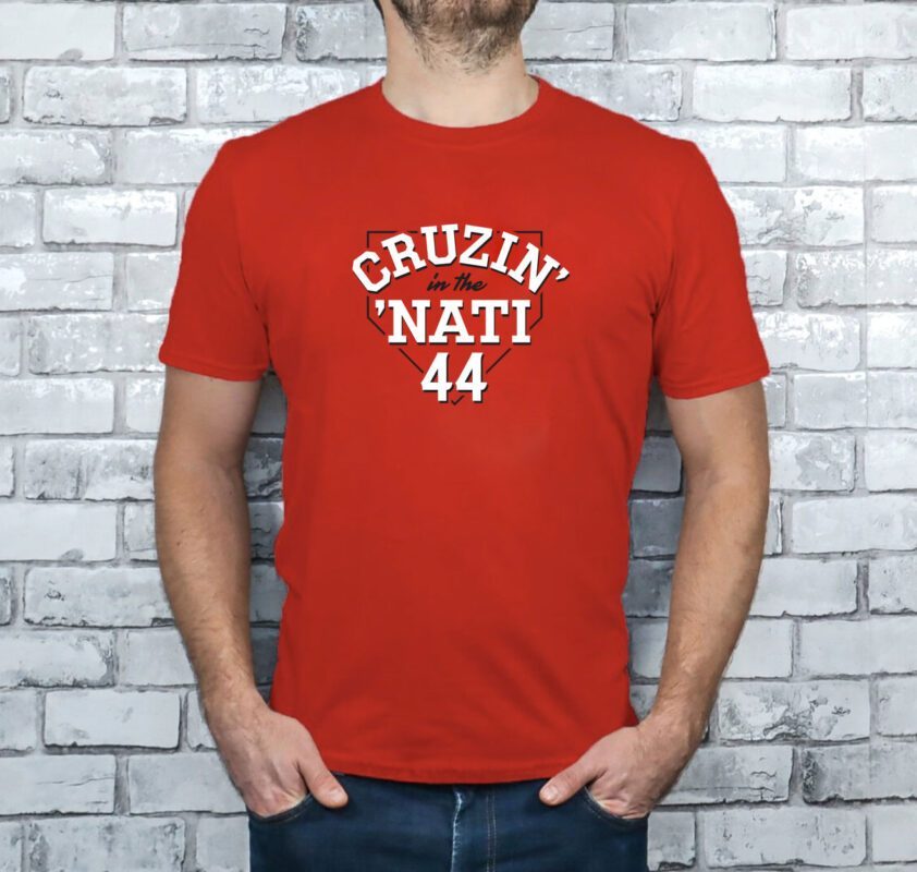 Cruzin In the Nati Cincinnati Baseball Tee Shirt