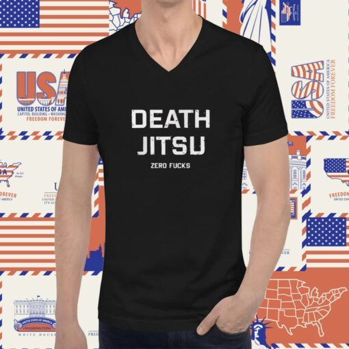 Death Jitsu Zero Fucks Tee Shirt