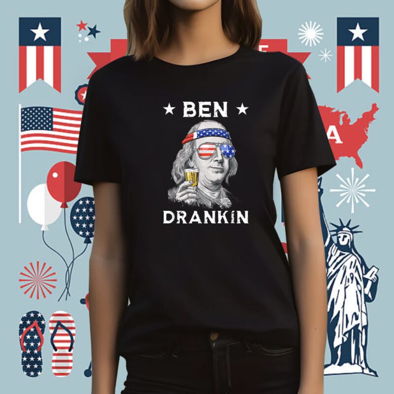 4th of July Ben Drankin 2023 T-Shirt