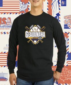 2023 Geauxmaha LSU Tigers Baseball Champions Omaha T-Shirt