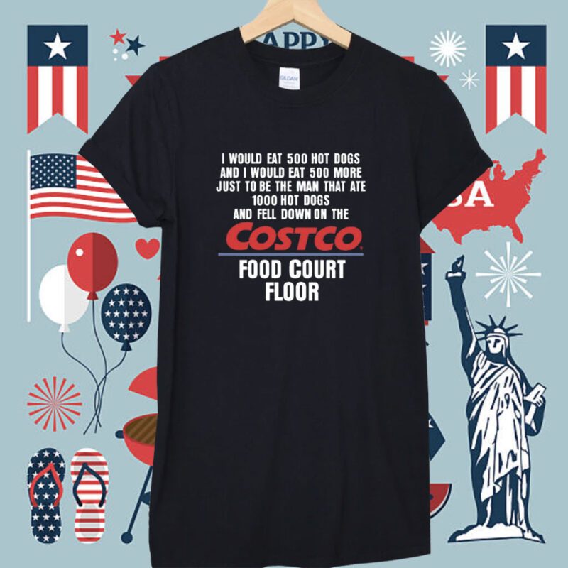 Hot Dogs Costco Food Court Floor 2023 TShirt