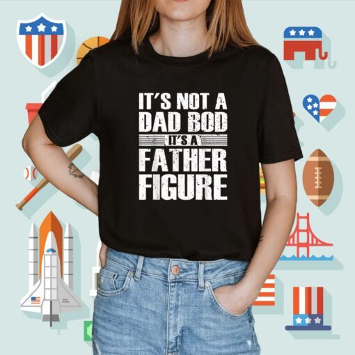 It's Not A Dad Bod It's A Father Figure Fathers Day 2023 T-Shirt