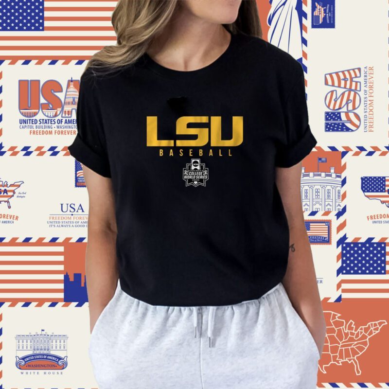 LSU Baseball 2023 College World Series Shirt