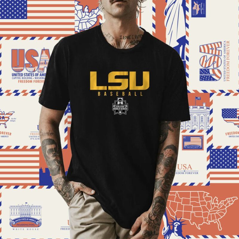 LSU Baseball 2023 College World Series Shirt