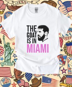 Lionel Messi Inter Miami FC The GOAT Shirt