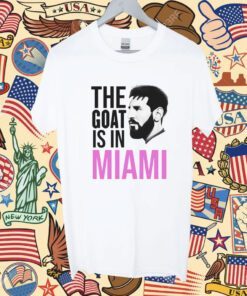 Lionel Messi Inter Miami FC The GOAT Shirt