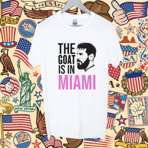 Lionel Messi Inter Miami FC The GOAT Shirt