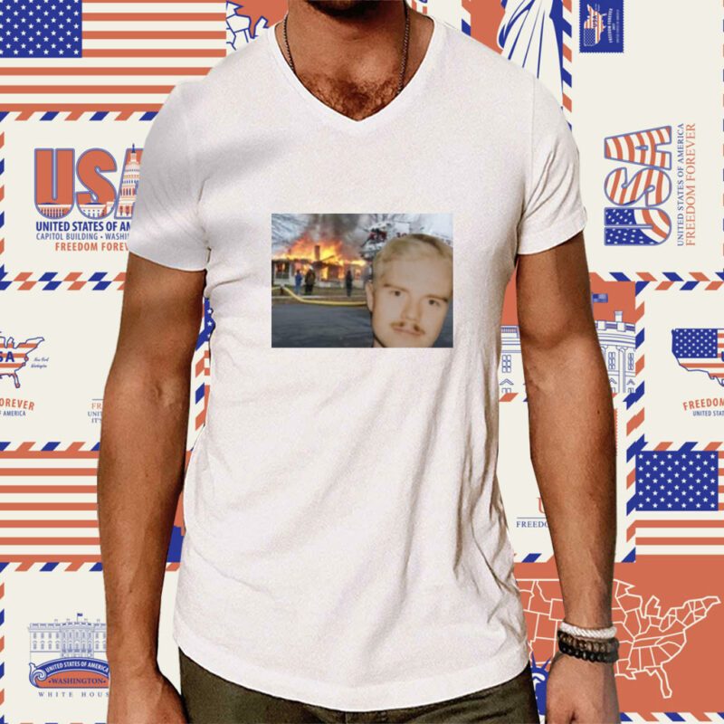 Lloyd Meme Fire Tee Shirt