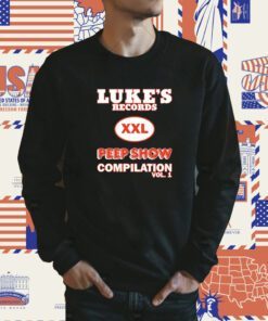 Luke's Records Xxl Peep Show Compilation Vol 1 Shirt