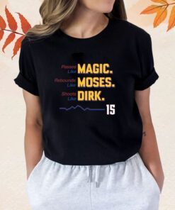 Magic Moses Dirk 15 Denver Basketball Fans Shirt