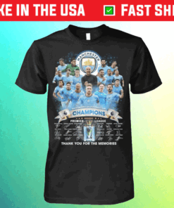 Manchester City Champions 2023 Thank You For The Memories Shirt