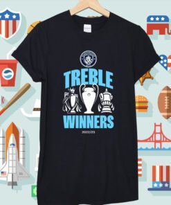 Manchester City FC Treble Winners 2022-2023 Shirt