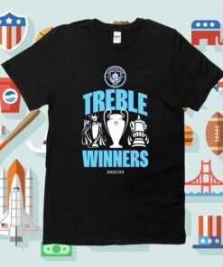 Manchester City FC Treble Winners 2022-2023 Shirt