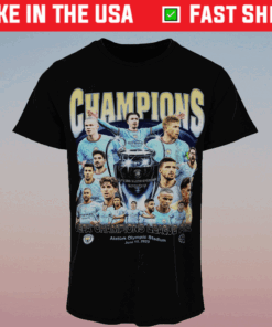 Vintage Manchester City UEFA Champions 90s T-Shirt