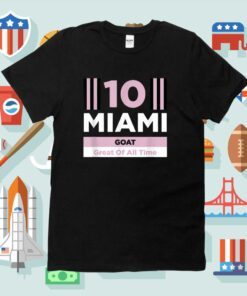 Miami 10 GOAT T-Shirt