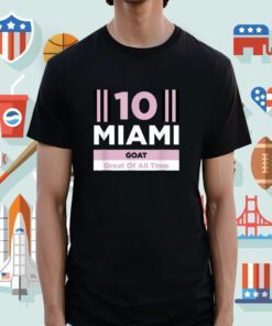 Miami 10 GOAT T-Shirt