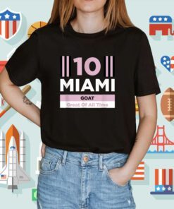 Miami 10 GOAT T-Shirt