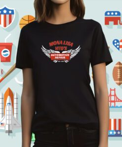 Mona Lisa Vito Auto Repair Tee Shirt