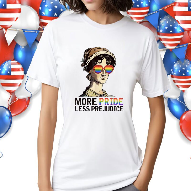 More Pride Less Prejudice LGBT Shirt