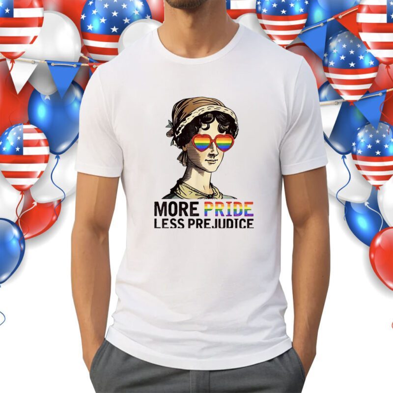 More Pride Less Prejudice LGBT Shirt