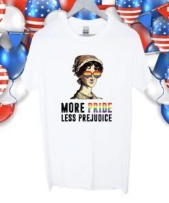 More Pride Less Prejudice Lgbt Gay Proud Ally Pride Month Shirt