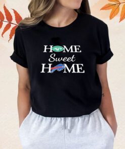 New York J Football And Buffalo Bills Football Home Sweet Home Shirt