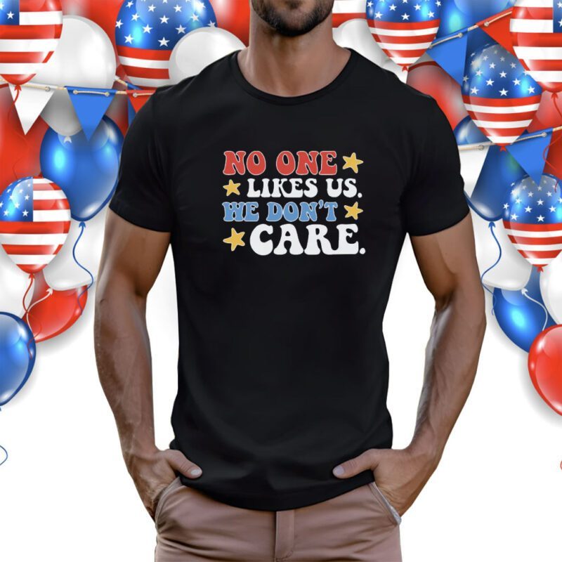 No One Likes Us USA Stars Shirt