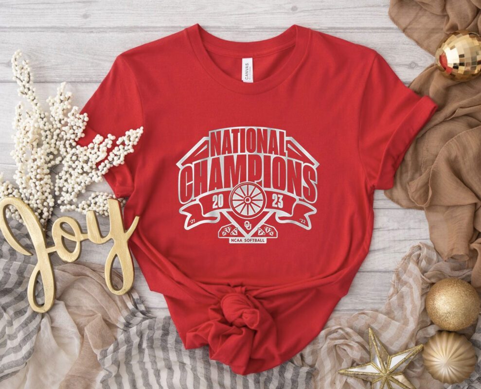 Oklahoma Softball 2023 National Champions Shirt