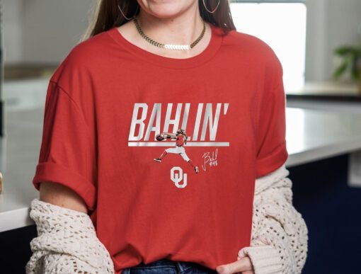 Oklahoma Softball Jordy Bahl Bahllin Shirt