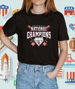 Oklahoma Sooners National Champs Softball 2023 Diamond Shirt