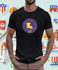 One State Two Colors Three Letters Forever LSU T-Shirt