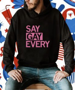 Say Gay Every Day Shirt