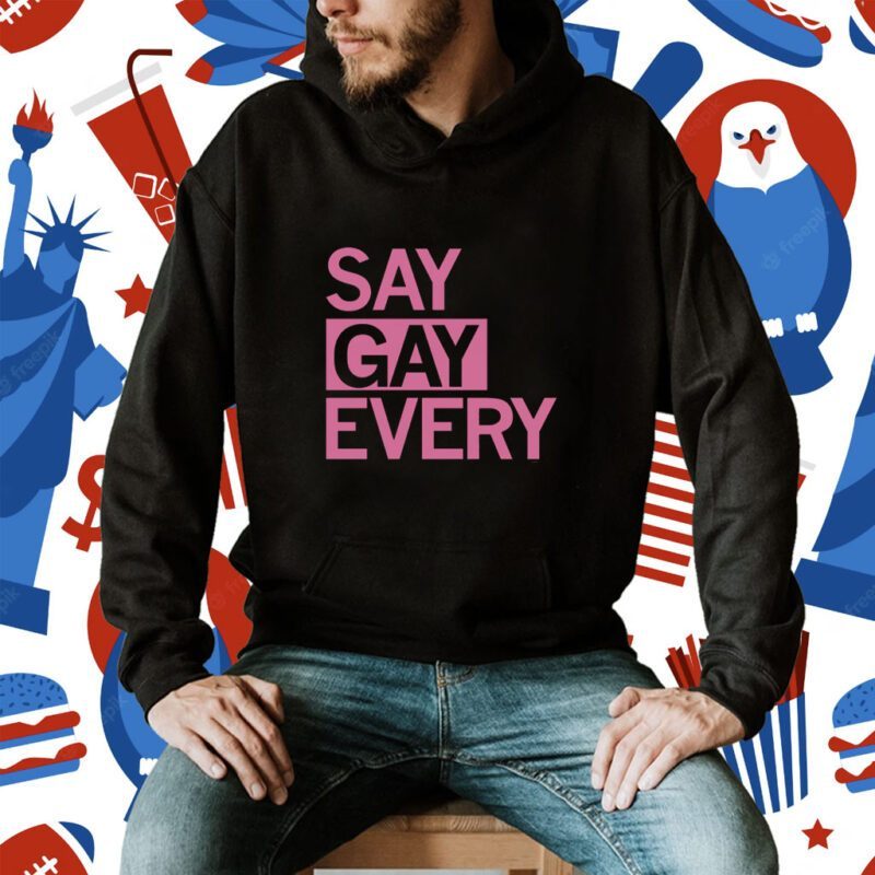 Say Gay Every Day Shirt