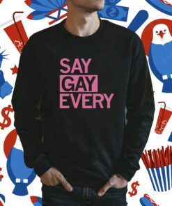 Say Gay Every Day Shirt