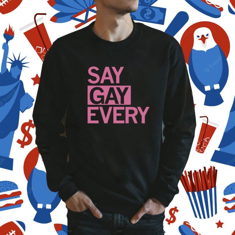 Say Gay Every Day Shirt