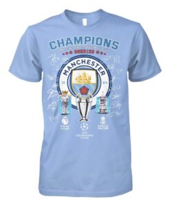 Manchester City FC Champions 2023 T-Shirt