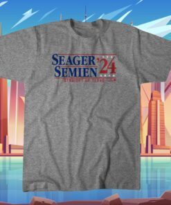 Seager Semien 24 Texas Baseball Shirt