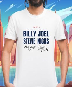 Signature Billy Joel Stevie Nick Tour Shirt