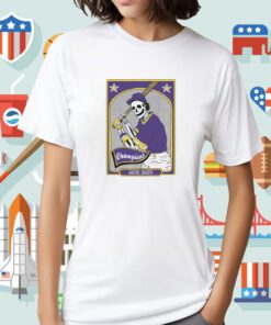 Skeleton LSU Baseball Card Champions 2023 T-Shirt