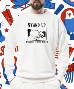 Stand Up Protect Trans Youth Shirt