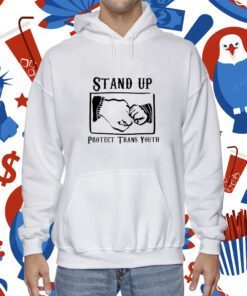 Stand Up Protect Trans Youth Shirt