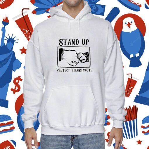 Stand Up Protect Trans Youth Shirt