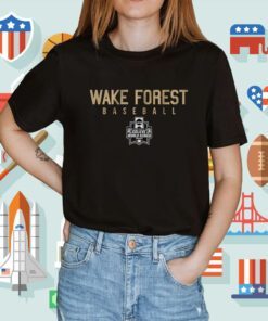 Wake Forest Baseball 2023 College World Series Shirt