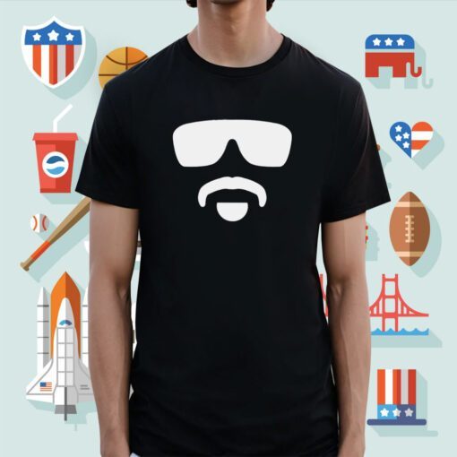 Hayden Travinski Moustache And Glasses Shirt